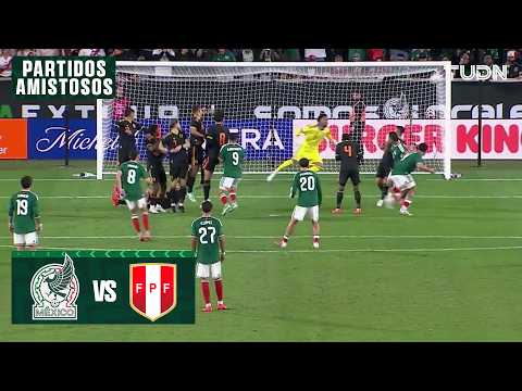 ¡SE SALVA PERÚ! México quiere el empate - México 0-1 Perú | Amistoso | TUDN