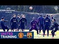 Manchester United train ahead of Barcelona visit | UEFA Champions League | Pogba, Rashford, Martial Manchester United train ahead of Barcelona visit | UEFA Champions League | Pogba, Rashford, Martial