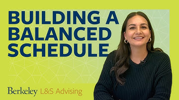 How to Build a Balanced Course Schedule