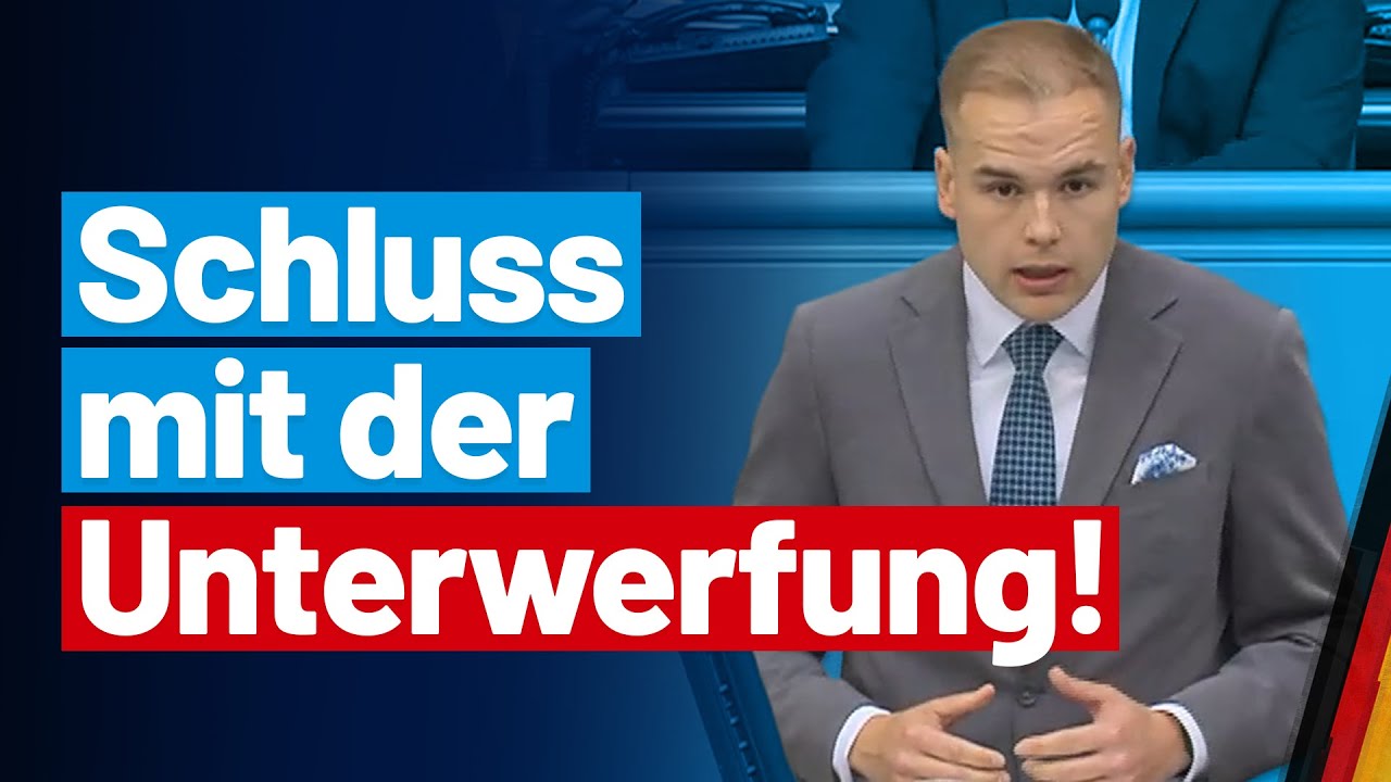 Torben Braga spricht zum Krieg in Gaza! - AfD-Fraktion im Bundestag