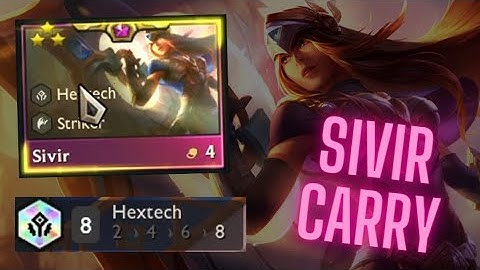 10 000 DMG GOLDEN SIVIR! 8 Hextech buff | TFT Set 6.5 Teamfight Tactics Best Comps