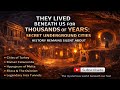 They Lived Beneath Us for Thousands of Years: Secret Cities History Remains Silent About