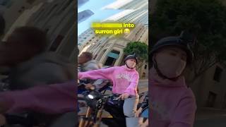 Guy Crashed To A Surron Girl