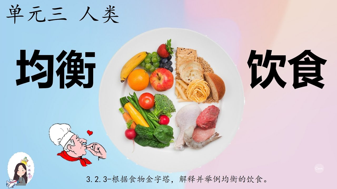 三年级kssr Semakan 科学单元三人类 均衡的饮食 饮食不均衡的后果 营养标签 Youtube