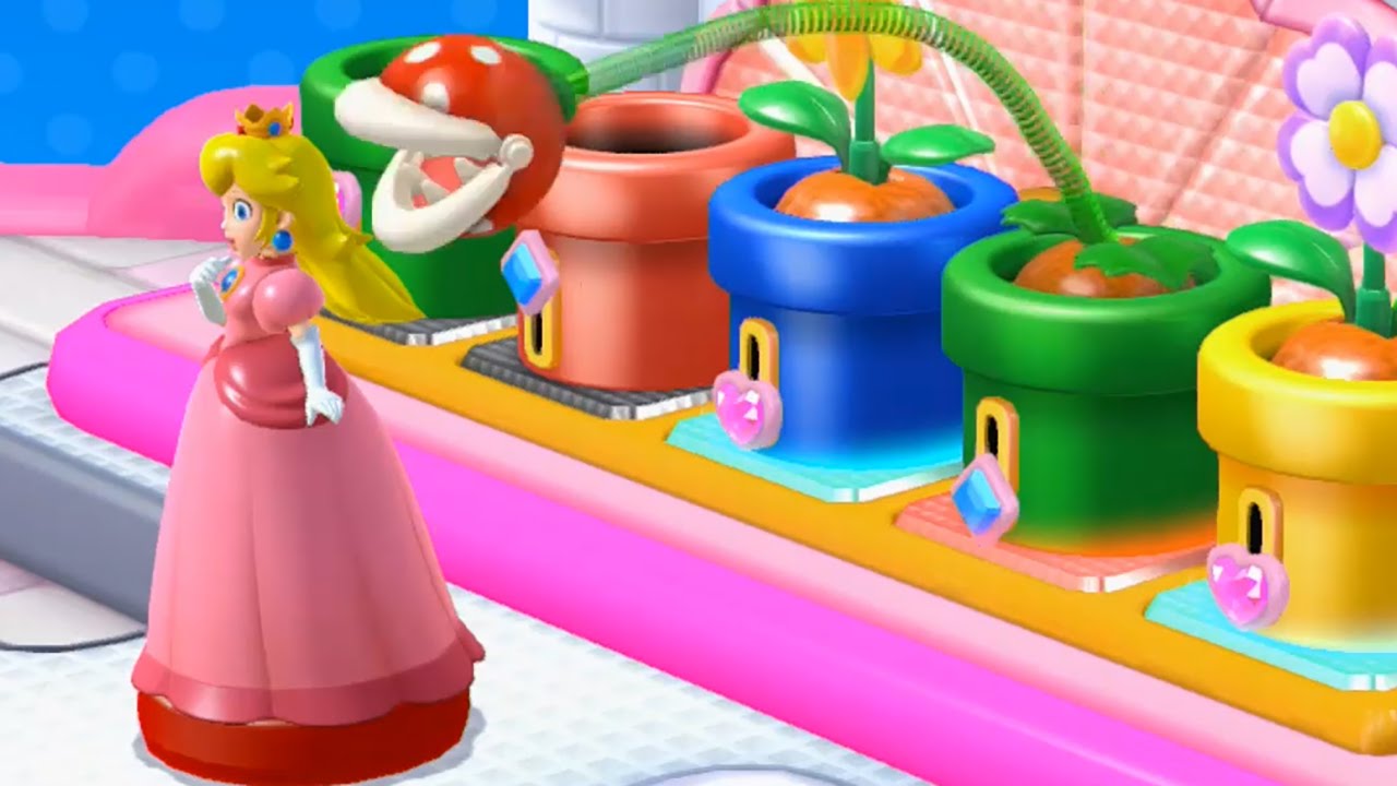 Mario Party 10 - Amiibo Party - Peach Board