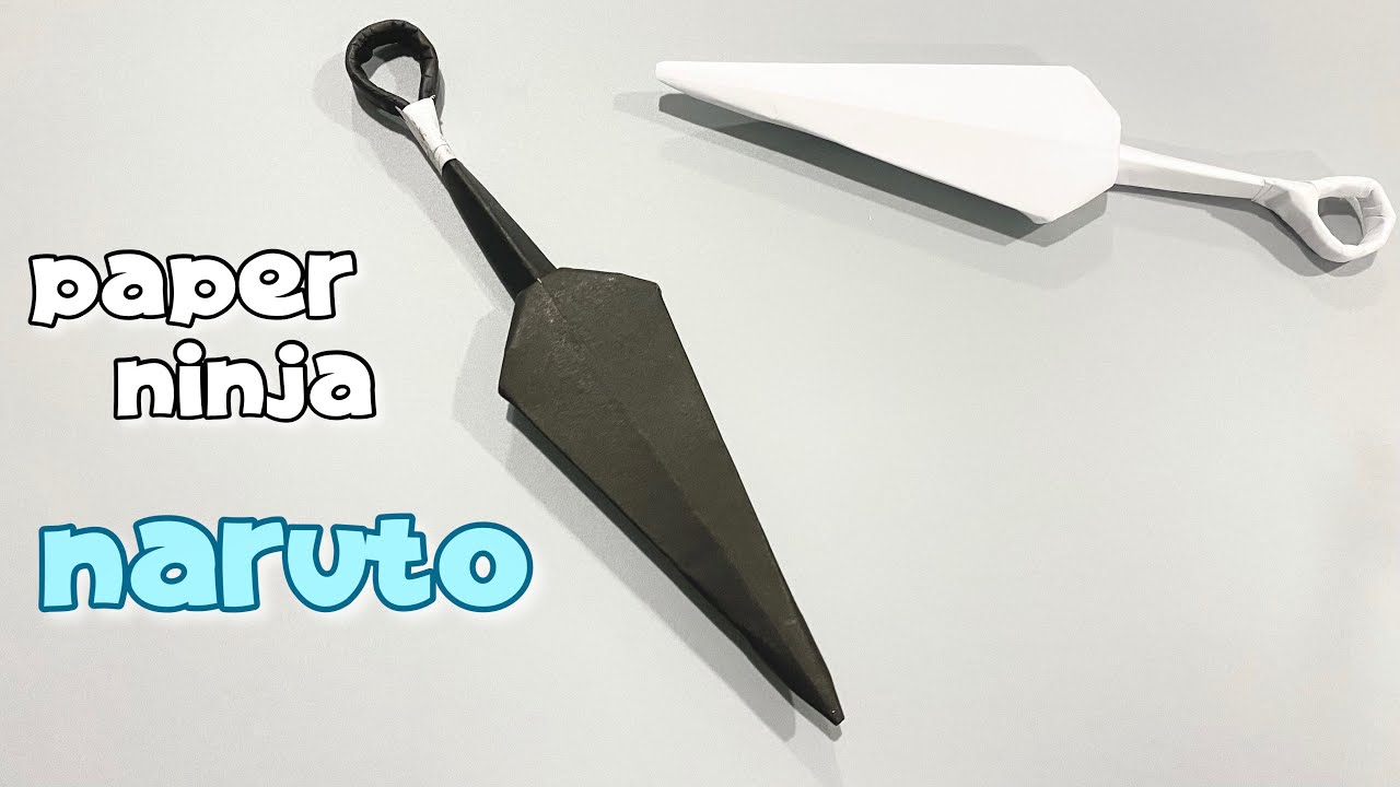 สอนพับคุไนนินจานารูโตะ Paper Kunai Ninja Naruto