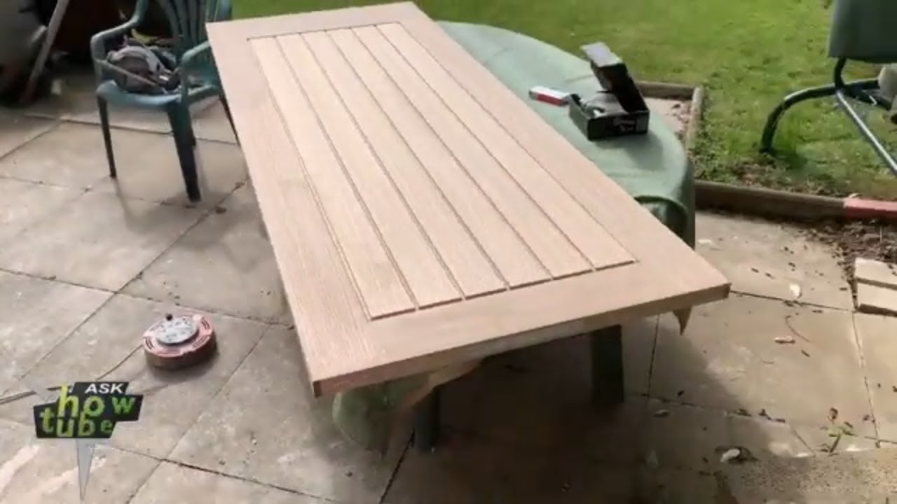 How I fit a new internal door step by step, hang a door, fit hinges