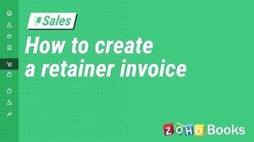 How to Create a Retainer Invoice | Zoho Books