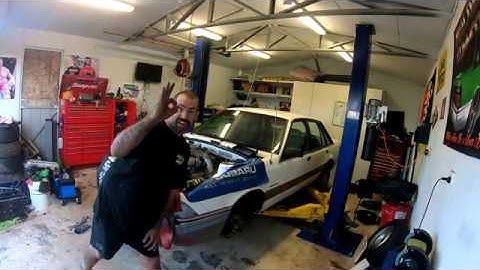 VL Turbo RB30 Engine Assembly and Install