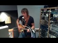 Richie Sambora in the studio with Heaven & Earth