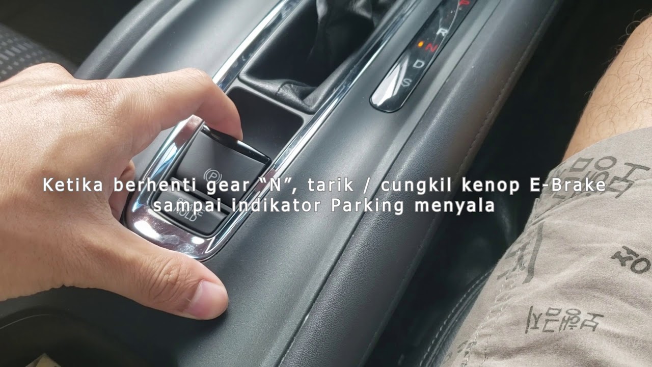 Tips Menggunakan Electronic Parking Brake & Brake Hold pada Honda HRV