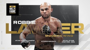 Robbie Lawler Joins the UFC Hall of Fame Class of 2025! 🏆