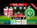 AO VIVO CRB X CHAPECOENSE COM IMAGENS *de replay PELA SÉRIE B DO CAMPEONATO BRASILEIRO 2020