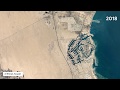 Google earth timelapse urban expansion around the world