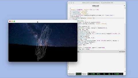 playing videos in supercollider: WebView