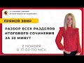 Разбор всех разделов итогового сочинения за 30 минут