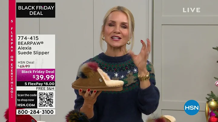 BEARPAW Alexia Suede Slipper