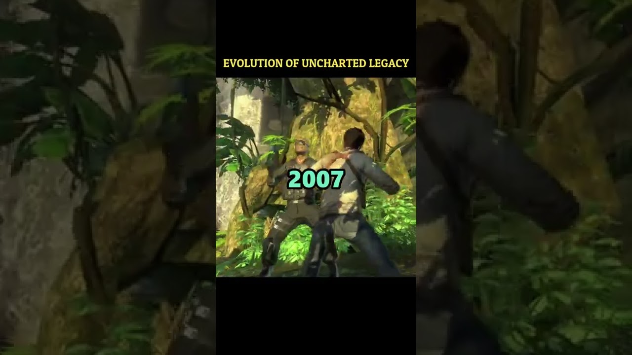 Evolution of Uncharted game😳🔥 Next evolution Subscribe for more ❤️ 