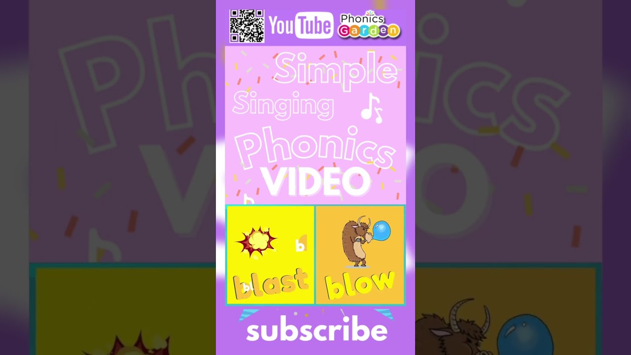 BL Blend Simple Singing Phonics Letter Sounds Garden