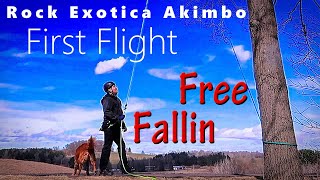 Rock Exotica Akimbo - First Flight by Free Fallin 1,229 views 4 years ago 1 minute, 55 seconds