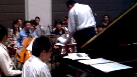Prof. Gabriel Leung was conducting