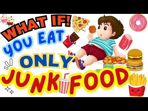 What if you eat only Junk food daily Unhealthy foods Healthy Food Habits Avoid Junk food