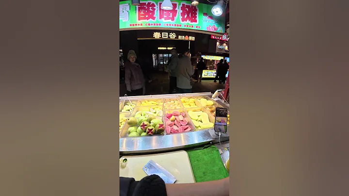 Mainland Chinese street snacks live broadcast