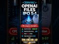 OpenAI Files for IPO at Up to $1 Trillion