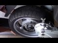 Honda ST 1300 How to fix a flat tire (rear)