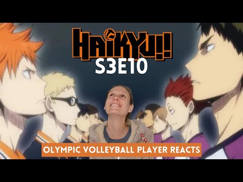 Olympic Volleyball Player Reacts To Haikyuu S3E10 A Battle Of Concepts 