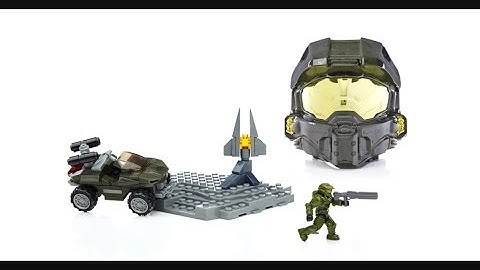 Mega Bloks Halo mini-fleets warthog assault unboxing and review