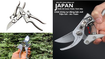 Kéo Cắt Siêu Sắc Cộng Lực Kéo Cắt Tỉa Cành Cây Cắt Quả Kéo Sk5  Nhật Bản
