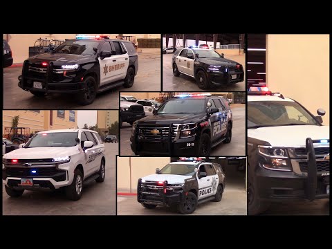 RARE UNITS!! 30+ K-9 Units Doing Code 3 Mock Responses with MANUAL SIREN, AIRHORN, and MORE!!!!