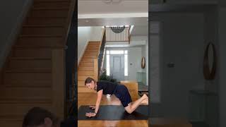Try this beginner PUSH UP TO TEMPO upper body strength exercise #shorts