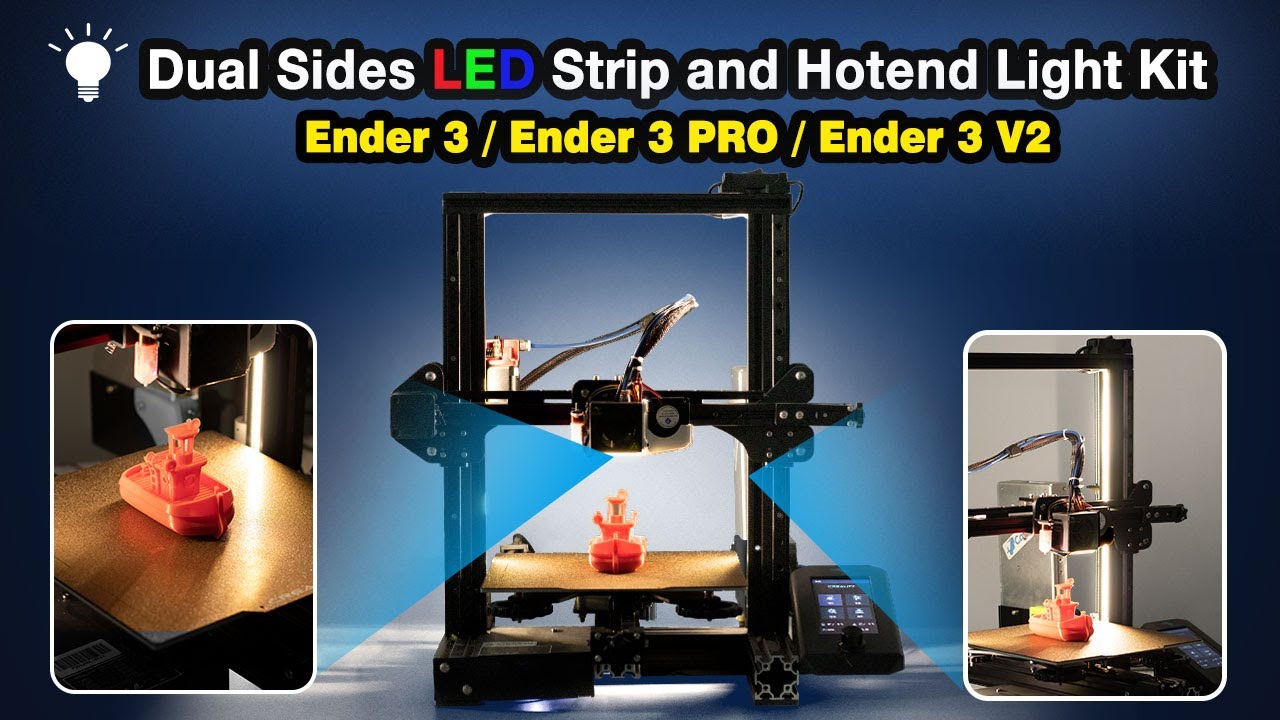 Dual Led Strip Ender 3/Ender 3 PRO/Ender 3 V2 