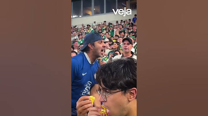 Torcedor do Chelsea provoca torcida do Palmeiras e leva "cervejada" de vascaíno