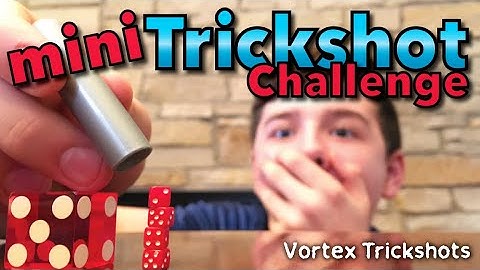 We Tried MINITURE TRICK SHOTS!