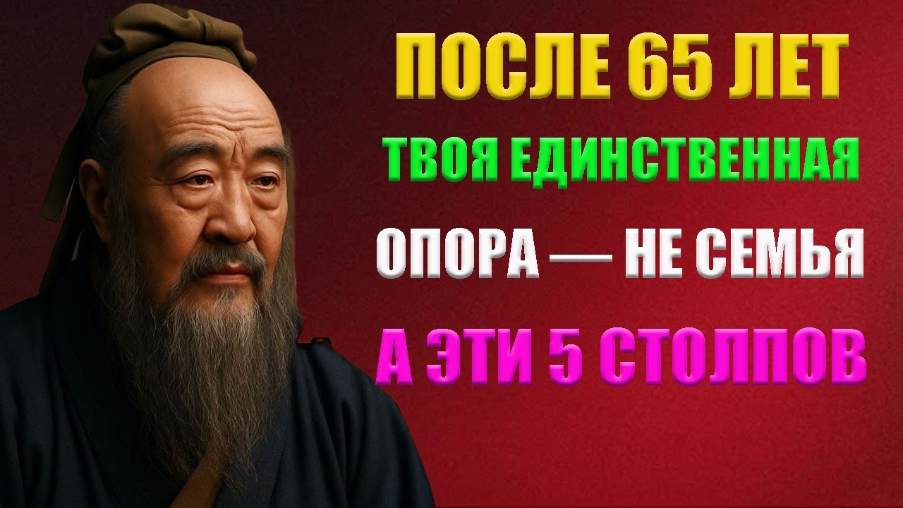 После 60 Лет: Настоящая Опора Не Семья и Не Друзья — Вот 5 Столпов Сильной Жизни