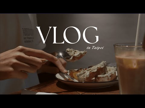 Vlog | Simple Kaffa🌲、我最愛的韓國零食🥖、炸物必吃! 肥前屋 🍱 🍤 & All My Daily Lifes in Taipei🗺