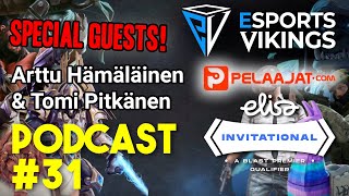 Esports Vikings podcast 31 - Tomi Pitkänen and Arttu Hämäläinen joins us! image