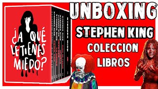 UNBOXING Colección de Libros de STEPHEN KING