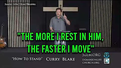Walk in the strength of God | Curry Blake