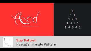 Star Patten : Pascals Triangle | Java