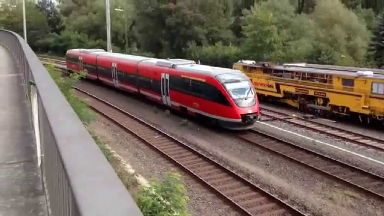 BR 643 der Lahn-Eifel Bahn - YouTube