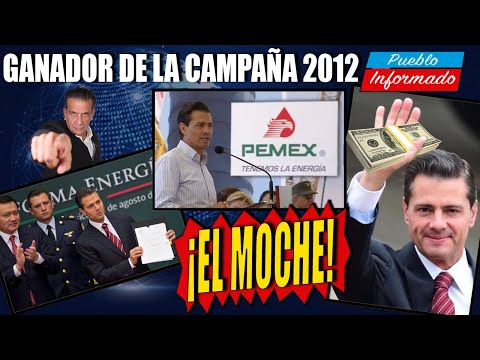TAL COMO ANTICIPAMOS salen a relucir más moches para Pemex y la campaña presidencial de EPN