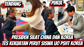 Download Lagu Presiden Silat Korea dan China pukul dan tendang perut siswa ijo SH terate Cab khusus korea Selatan MP3