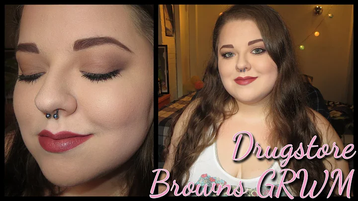 Chatty GRWM || Matte Browns (almost) All-Drugstore!