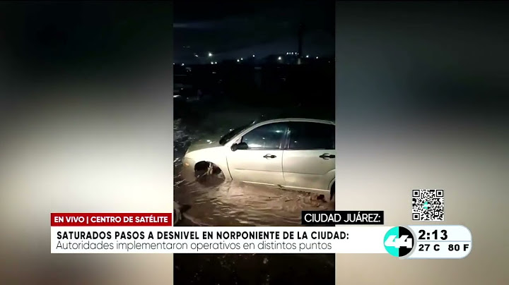Saturado pasos a desnivel en norponiente de la ciudad