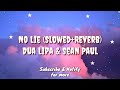 No Lie (Tiktok Slowed Version) - Dua Lipa &amp; Sean Paul