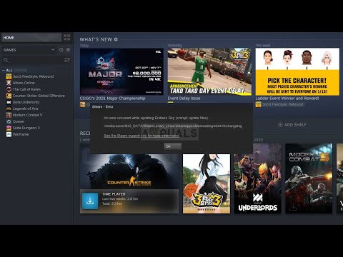 Steam Corrupt Disk